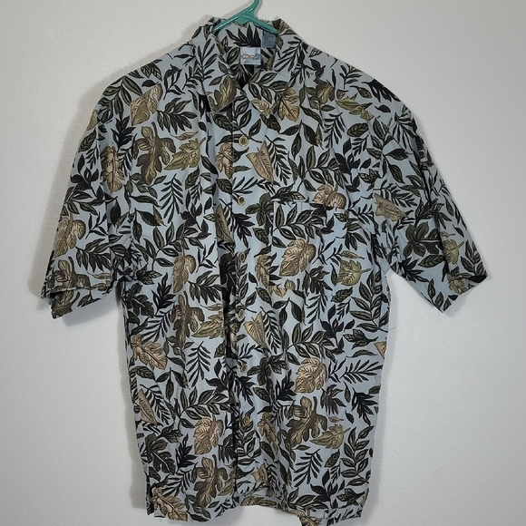 Y2K Vintage OP Mens Tropical Button Up Shirt Size XXL 2XL Short Sleeve Collar 90 - Picture 1 of 8